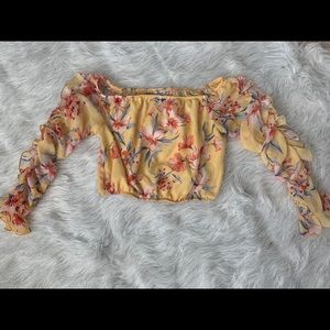 off the shoulder top